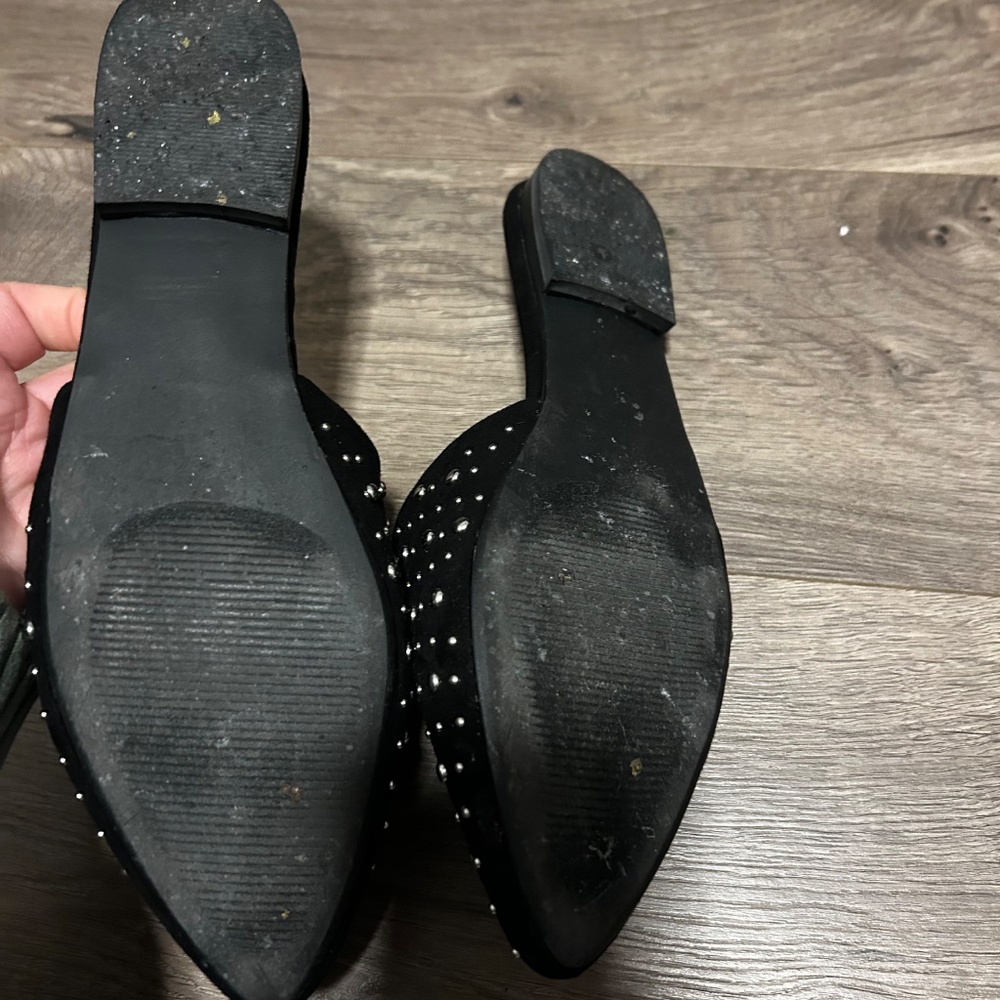 Steve Madden Size 6.5 Studded Mules - Picture 4 of 5